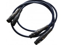 Stereo balanced cable, XLR-XLR, 1.0 m